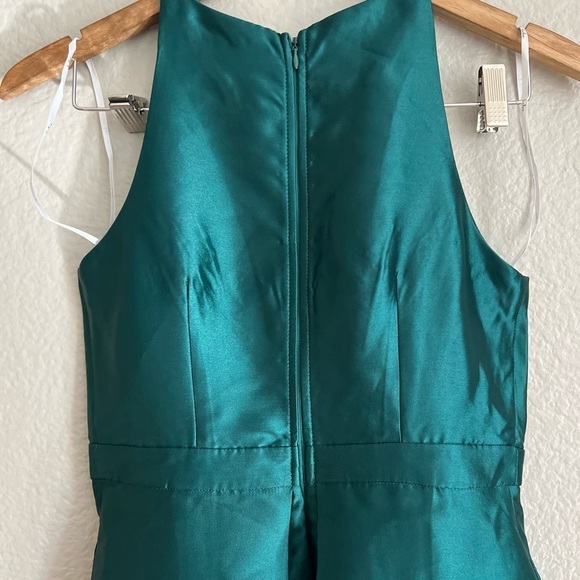 NWOT Broadway Show Emerald Green High-Low Maxi Dress - Picture 10 of 10